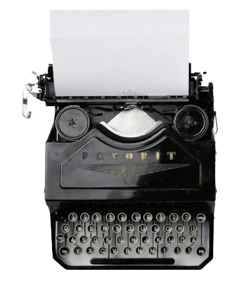 old-typewriter-357x400 old-fashioned typewriter