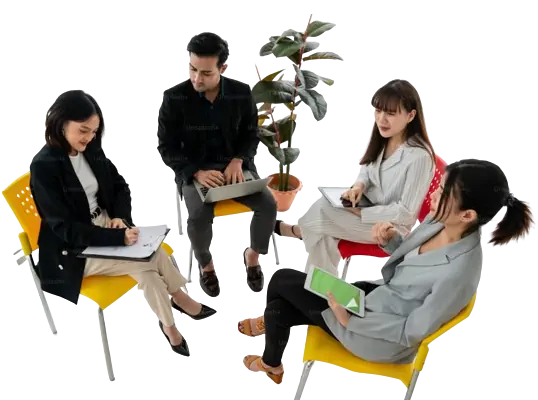 meeting High-performing team meeting, each feeling psychologically safe